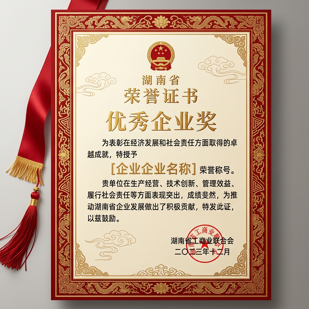 湖南省优秀企业